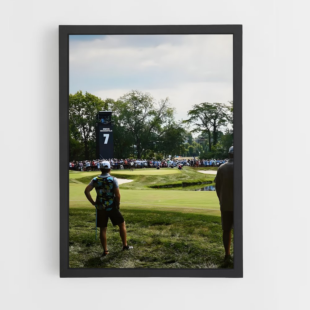 Poster Swing Éclair – affiche Golf (vue 2)